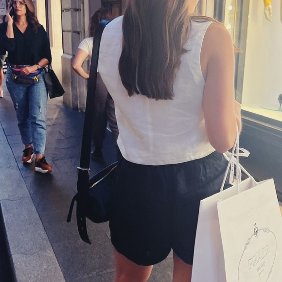 All Saints Black Crossbody Bag - Picture 5 of 10